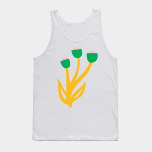 Triple Flower Tank Top